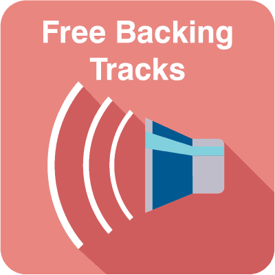 Free online backing tracks banner