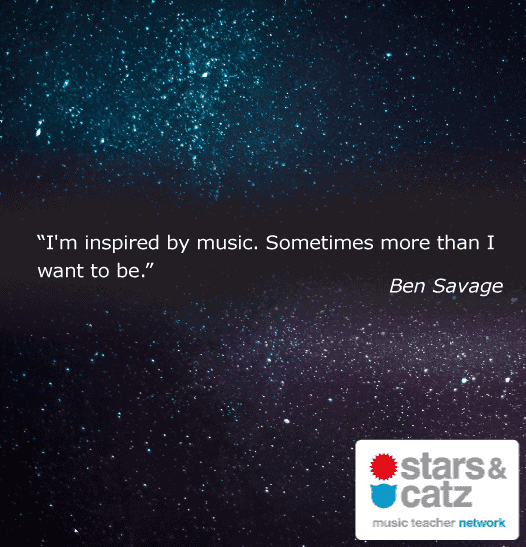 Ben Savage Music Quote
