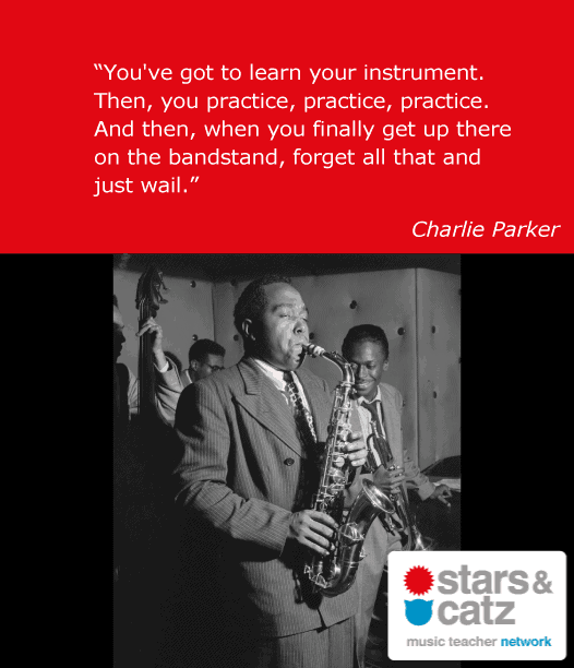 Charlie Parker Music Quote 2