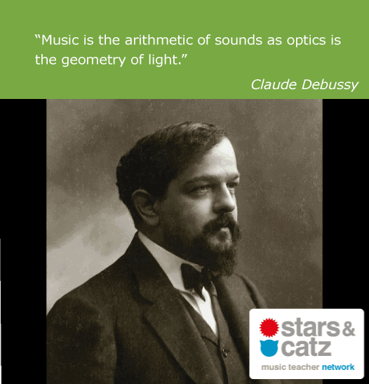 Claude Debussy Music Quote