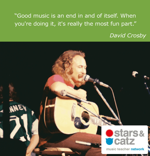 David Crosby Music Quote