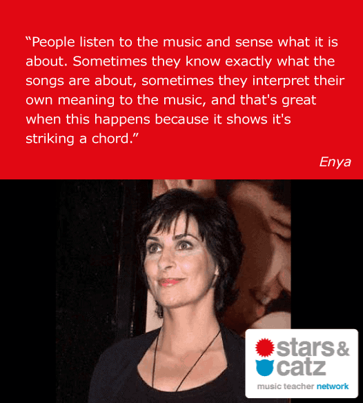 Enya Music Quote