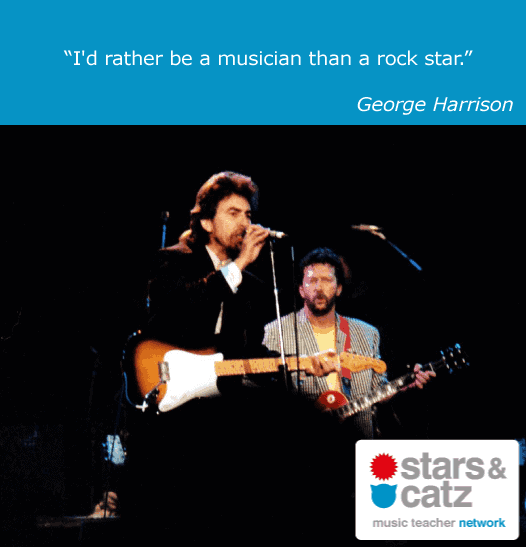 George Harrison Music Quote