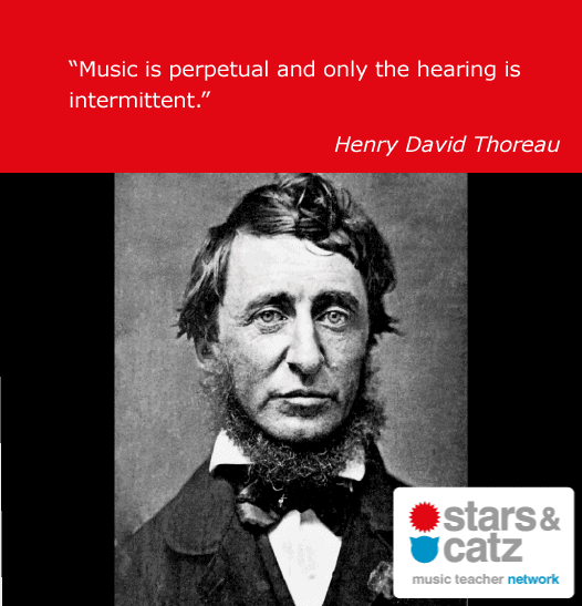 Henry David Thoreau Music Quote 2 Image