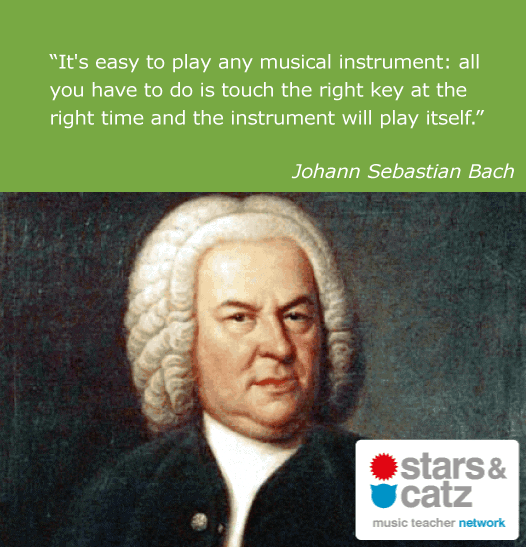 Johann Sebastian Bach Music Quote Image