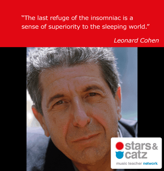 Leonard Cohen Music Quote 3