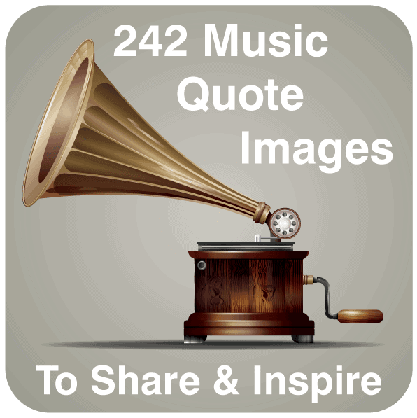 Inspirational Music Quotes Image
