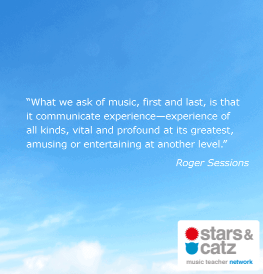 Roger Sessions Music Quote Image