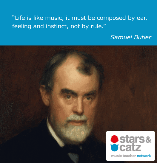 Samuel Butler Music Quote Image