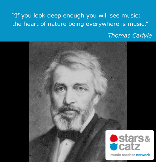 Thomas Carlyle Music Quote 1 Image