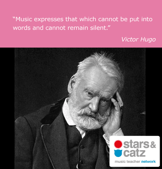 Victor Hugo Music Quote Image